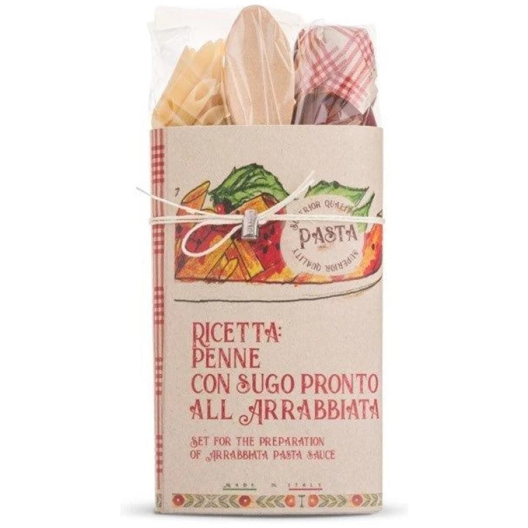 Giftset penne con sugo pronto all’arrabbiata