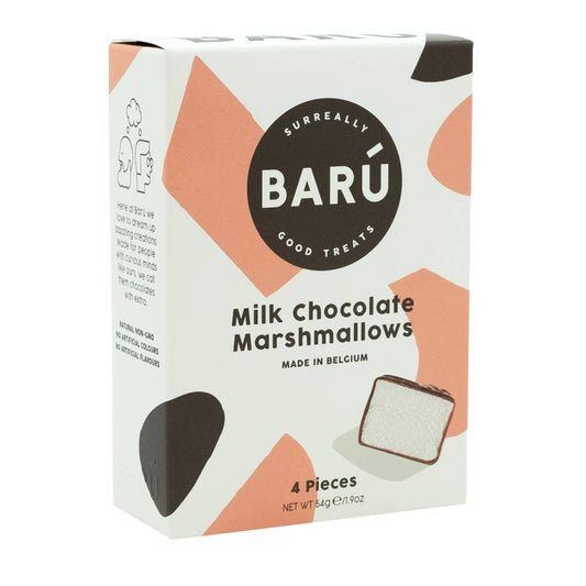 Baru marshmallows met melkchocolade