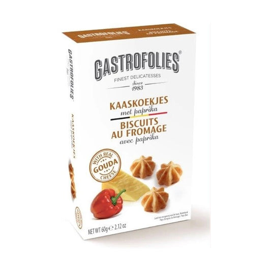 Kaaskoekjes met paprika