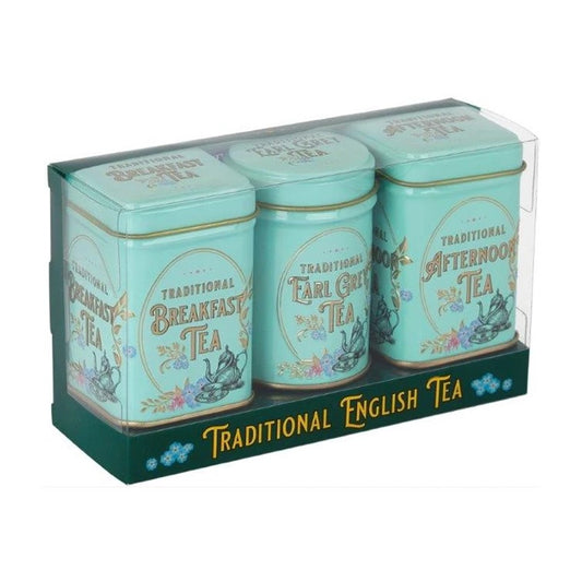 Mini tea tin giftset