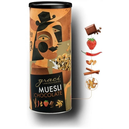 Muesli met chocolade