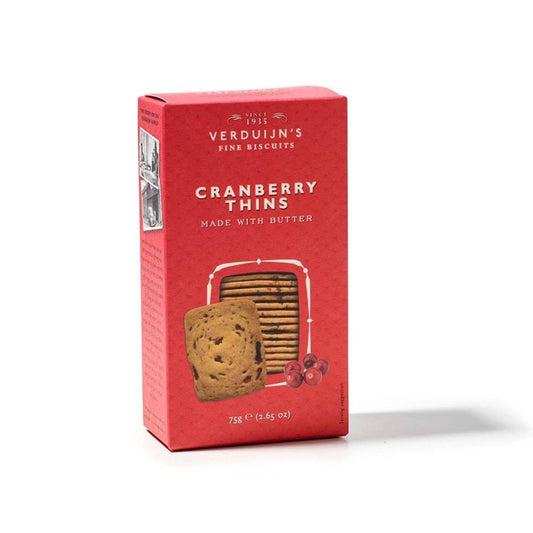 Koekjes Verduijn's cranberry thins