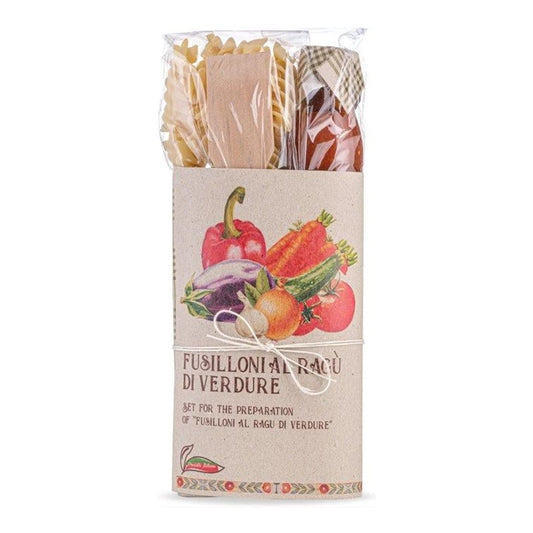 Giftset fusilloni al ragu di verdure