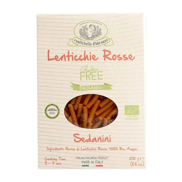 Sedanini lenticchie rosse BIO